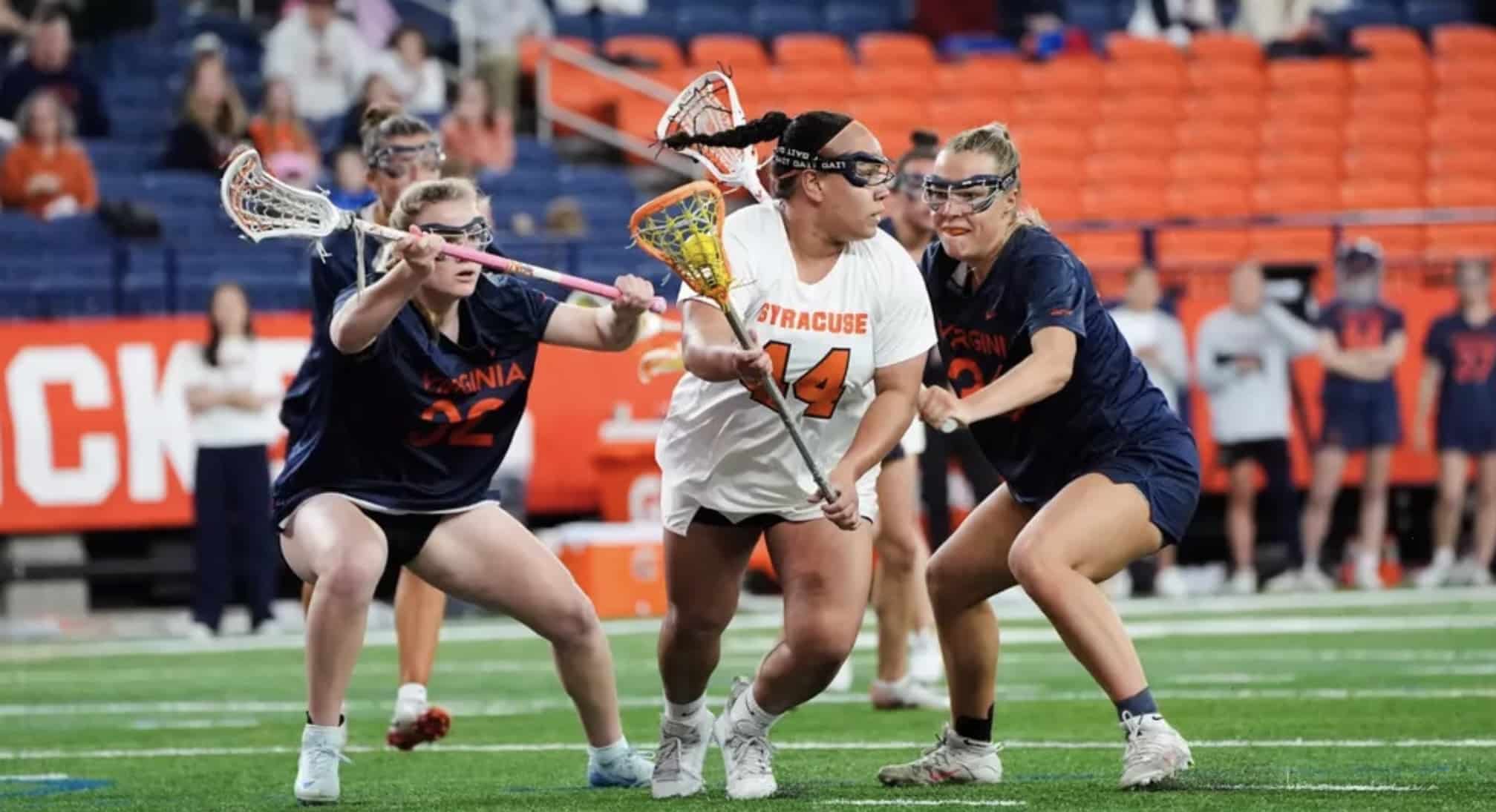 Syracuse women’s lacrosse edges Virginia for fourth straight win